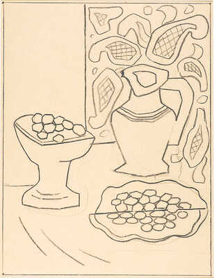 Ведерников Александр Семенович. Натюрморт с вазой 